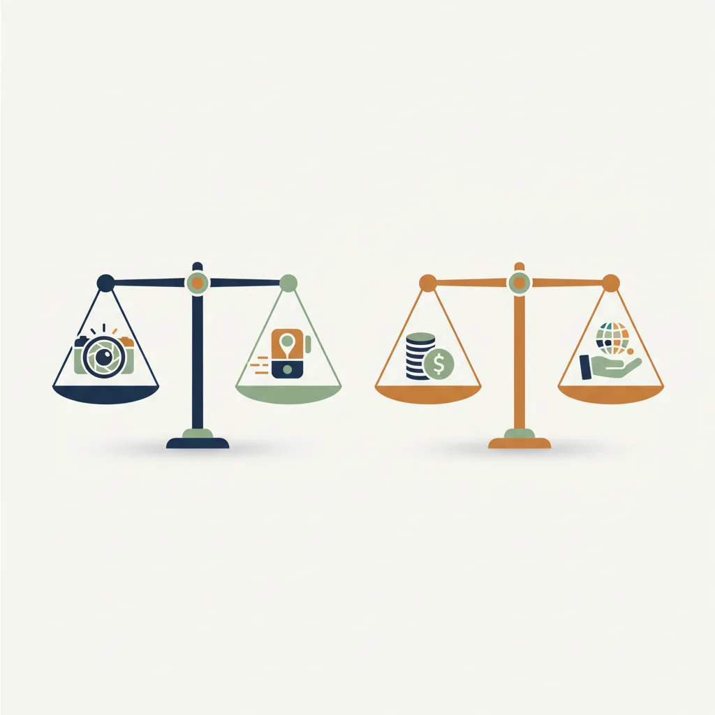 Image quality versus portability