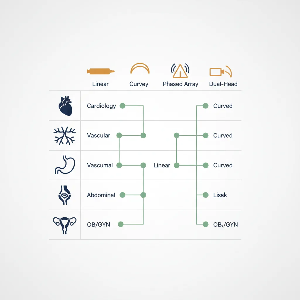 Specialty-to-probe mapping at a glance