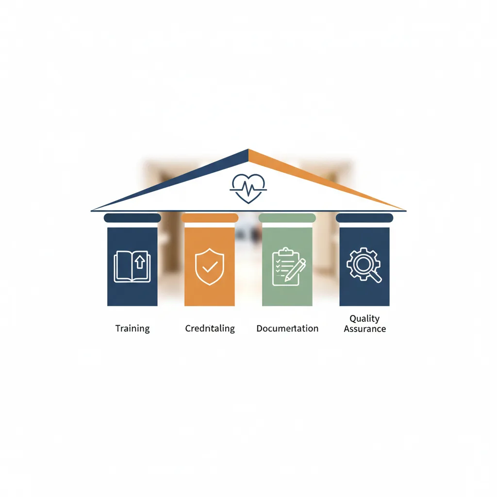 Four pillars of POCUS governance