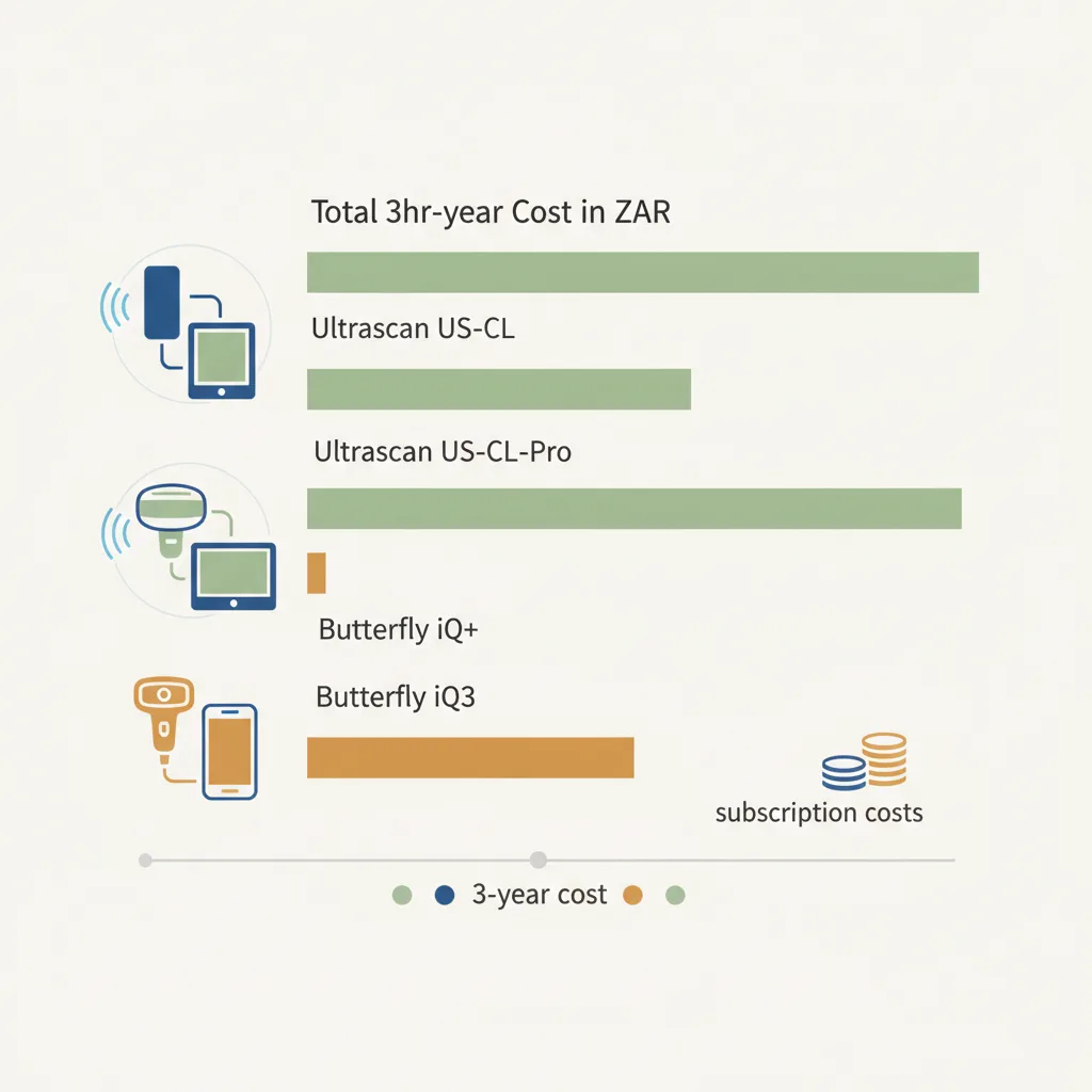 3-year total cost in ZAR including subscriptions