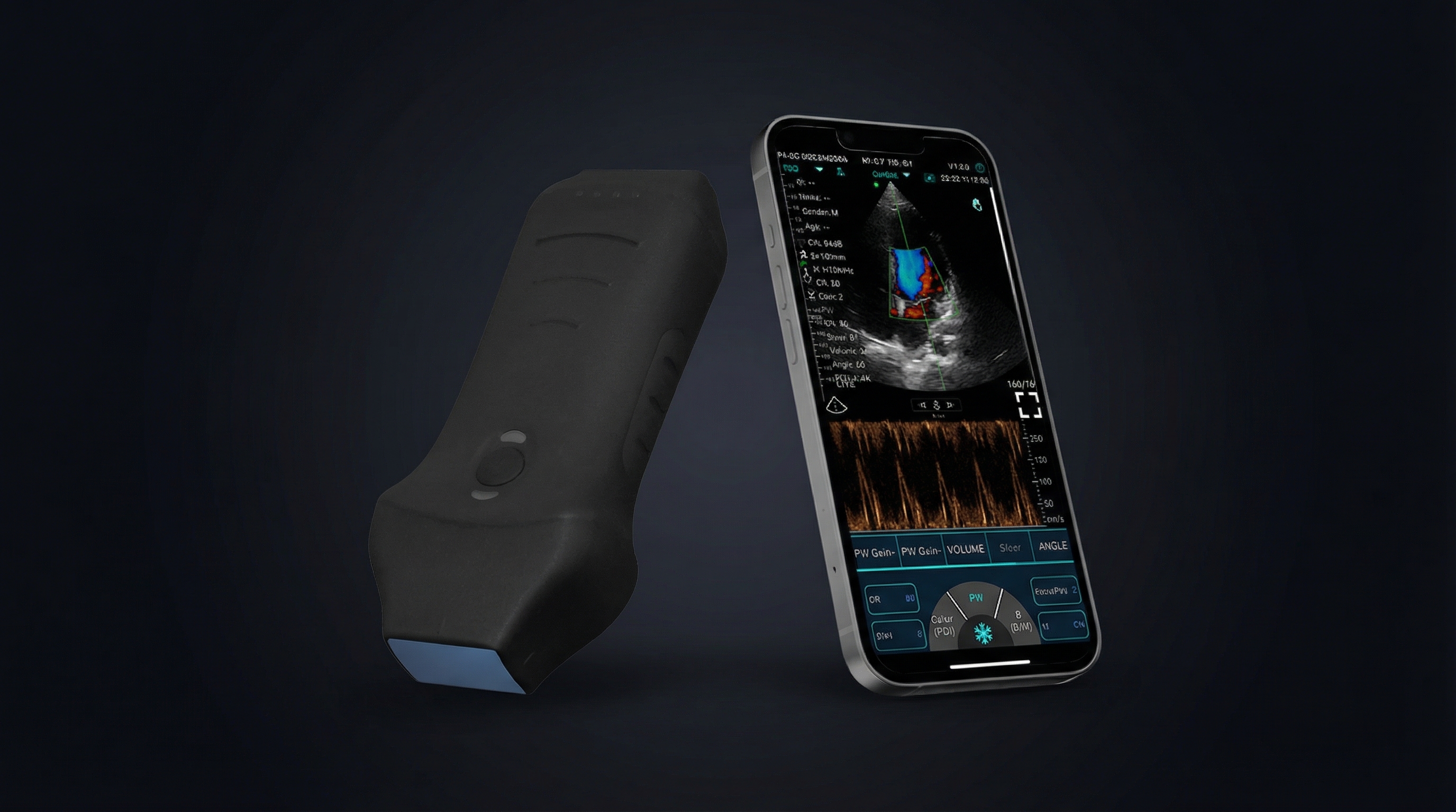 Ultrascan US-PL phased array wireless probe